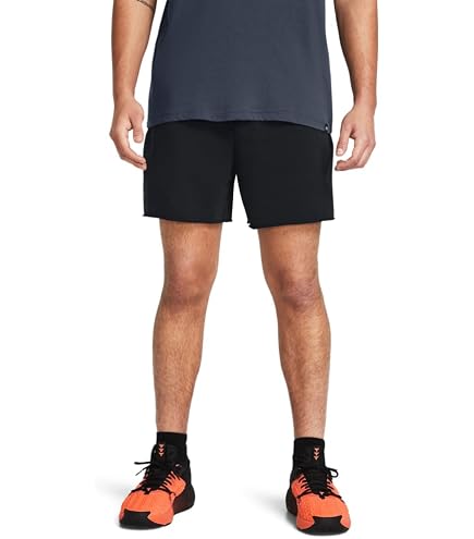 Under Armour Men's Project Rock Mesh Printed Shorts, Blue, XX